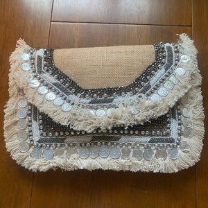 Lulus clutch/shoulder bag NWT!! Boho